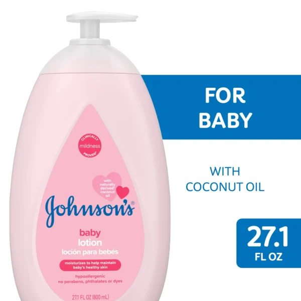 Johnson's Moisturizing Pink Baby Lotion